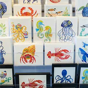 by local artist Susan O'Brien