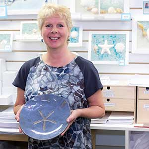 colorful selection by local artists